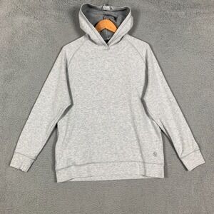 Asher Golf Hoodie Men's XL Gray Heather Pullover Sweatshirt Stretch Pima Cotton